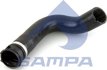 Патрубок радиатора (системы охлаждения) Sampa. Артикул 061.382