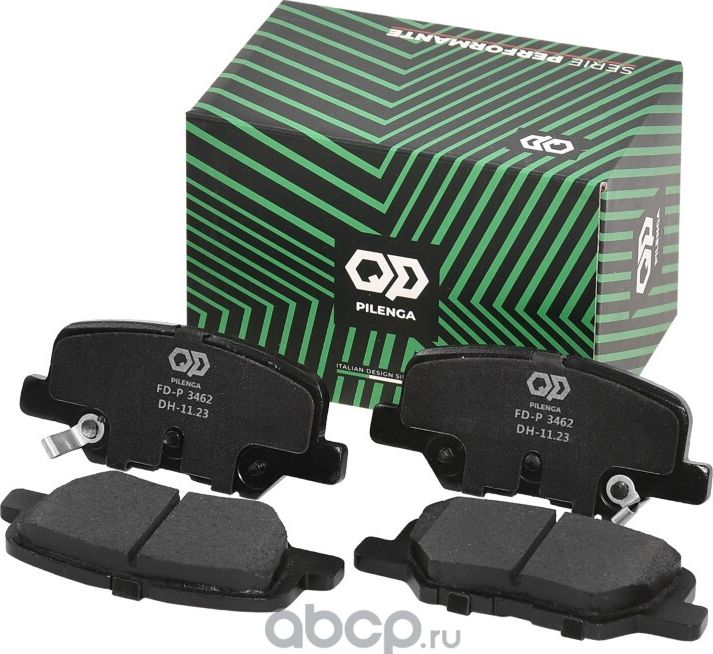 PILENGA Колодки тормозные дисковые задние MITSUBISHI ASX OUTLANDER GF 2.0/2.4. Артикул FDP3462