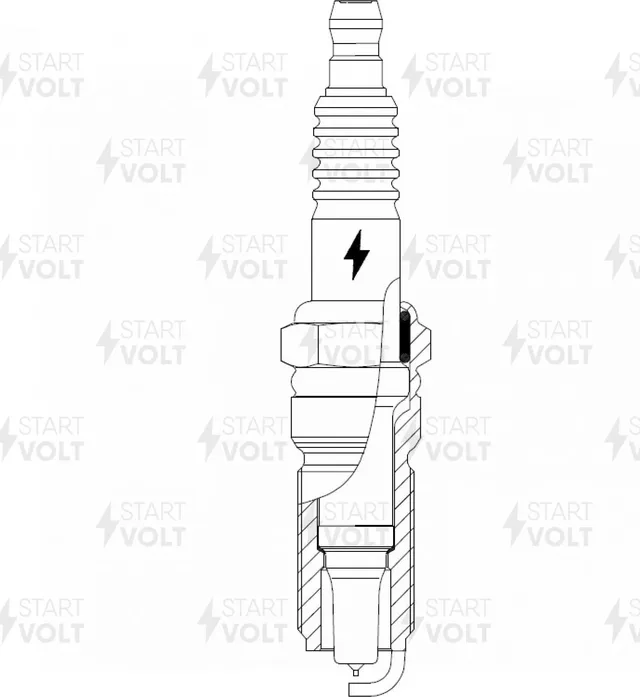 Свеча зажигания для а/м Ford Mondeo IV (10-)/Mondeo V (15-) 2.0T Ir (VSP 1023) (Startvolt). Артикул vsp-1023