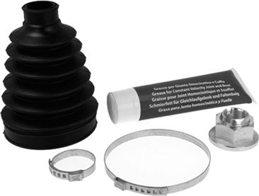 Пыльник шруса (комплект) Metelli (резина). Артикул 13-0265