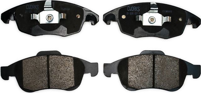 Тормозные колодки Cworks передние для Citroen C4 II 2009-2026. Артикул C11NR0018