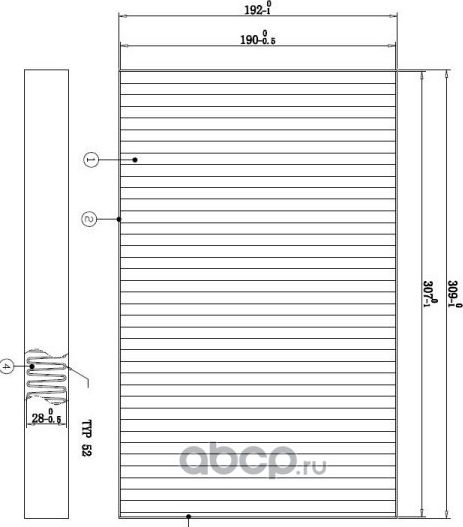 Деталь (Double Force). Артикул DFC1829