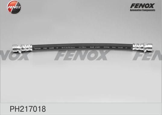 Тормозной шланг Fenox. Артикул PH217018