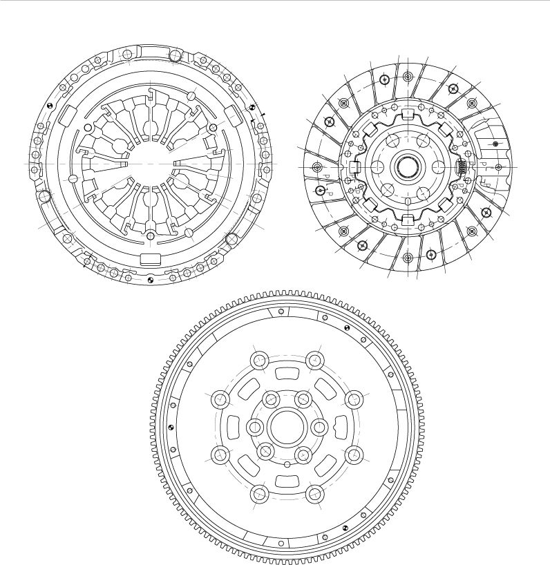 Сцепление (комплект) (в сборе) Trialli. Артикул FR 1840