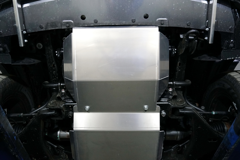 Защита алюминиевая ТСС (4 мм) для картера Great Wall Poer 2021-2026. Артикул ZKTCC00506