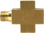 Тройник VIAIR под датчик давления 1/4 (папа) 1/4x1/4x1/8 (мама). Артикул 92855