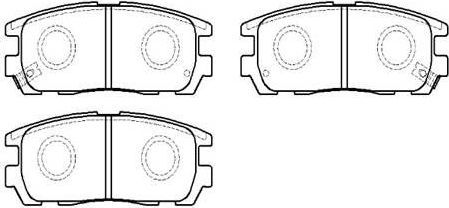 Тормозные колодки HSB. Артикул HP5219