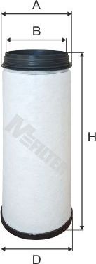 Воздушный фильтр MFilter для MAN NL 2006-2026. Артикул A 1602