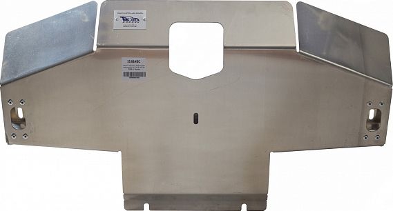 Защита алюминиевая АВС-Дизайн для картера и бампера Land Rover Discovery IV 2009-2016. Артикул 35.06ABC