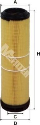 Воздушный фильтр MFilter. Артикул A 893/1