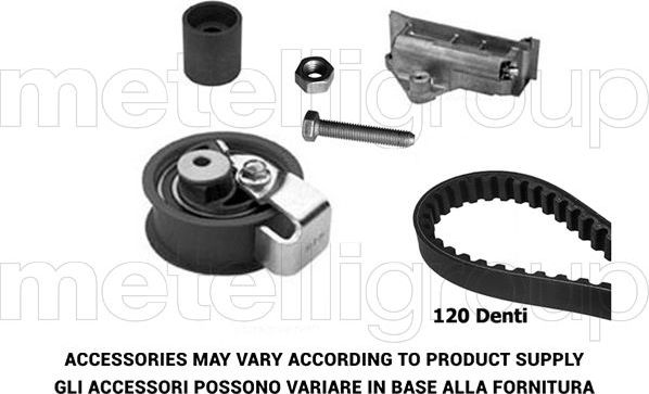 Ремень ГРМ с роликами (комплект) Graf для SEAT Toledo II 2000-2004. Артикул TP017
