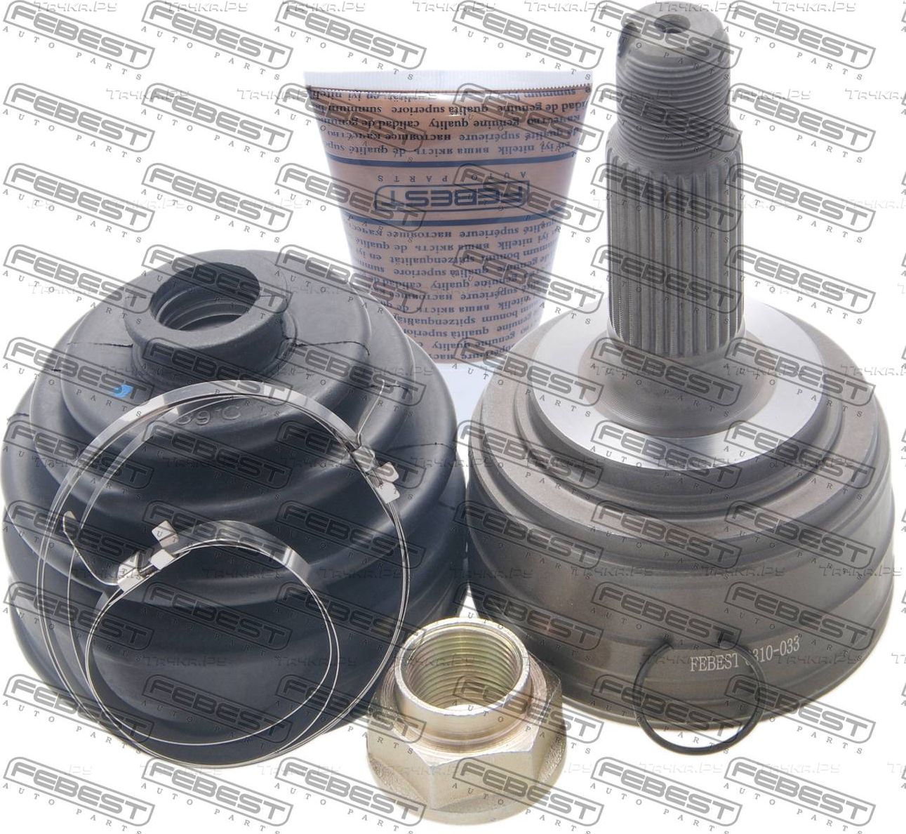 Шрус наружный (граната) Febest передний для Honda Odyssey I 1997-1999. Артикул 0310-033