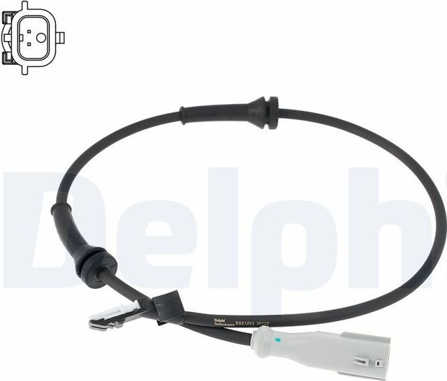 Датчик ABS Delphi для Renault Kangoo II 2008-2026. Артикул SS21283-12B1
