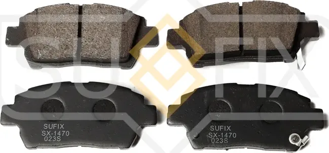 Колодки тормозные дисковые | перед прав/лев | (Sufix). Артикул SX-1470