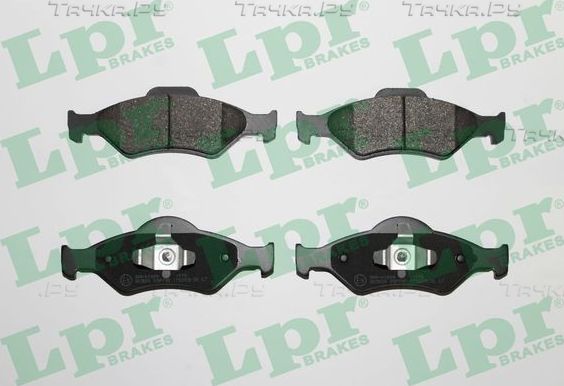 Тормозные колодки LPR передние для Ford Fiesta IV 1999-2003. Артикул 05P795