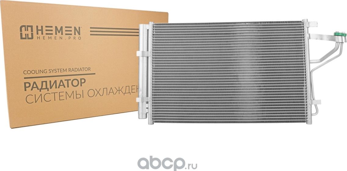 Радиатор кондиционера Hyundai Elantra 10-, I30 11-, Kia Ceed 12-, Cerato 12- () (Hemen). Артикул HOCR021