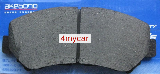 Колодки пер. J10E, T31 AN751WK (Akebono). Артикул AN751WK