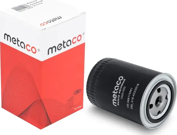 Фильтр масляный VW Passat [B5] (2000-2005), VW Passat [B3] (1988-1993) (Metaco). Артикул 1020050