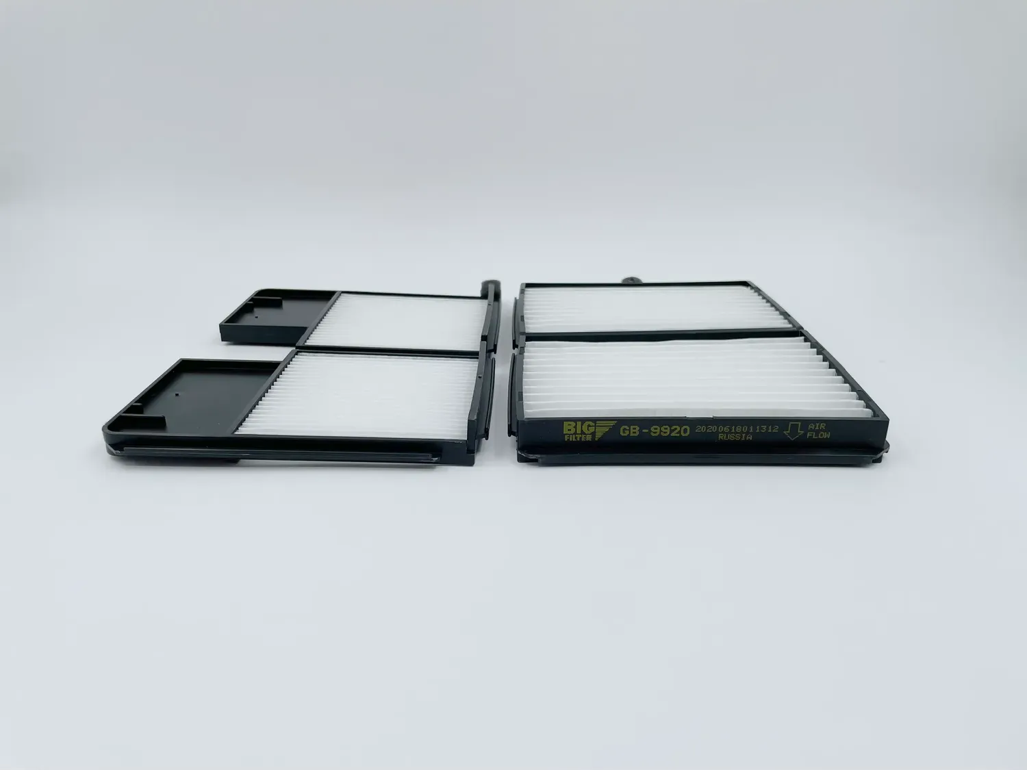 Фильтр салона (2 шт. в комплекте) TOYOTA Avensis I 97- (BIG Filter). Артикул gb-9920