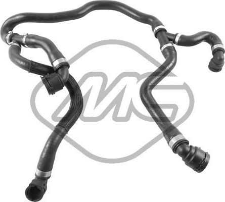 Патрубок радиатора (системы охлаждения) Metalcaucho для BMW 7 V (F01/F02/F04) 2009-2015. Артикул 99396