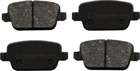 Тормозные колодки ASAM задние для Volvo V70 II 2001-2008. Артикул 71740