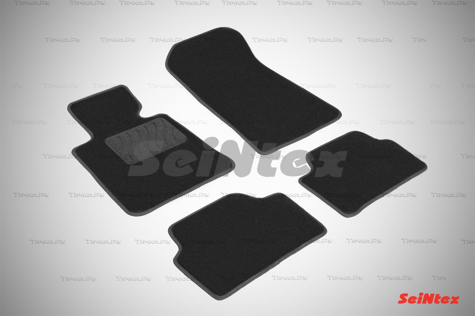 Коврики текстильные Seintex на нескользящей основе для салона BMW 1 E81 2007-2011. Артикул 86322