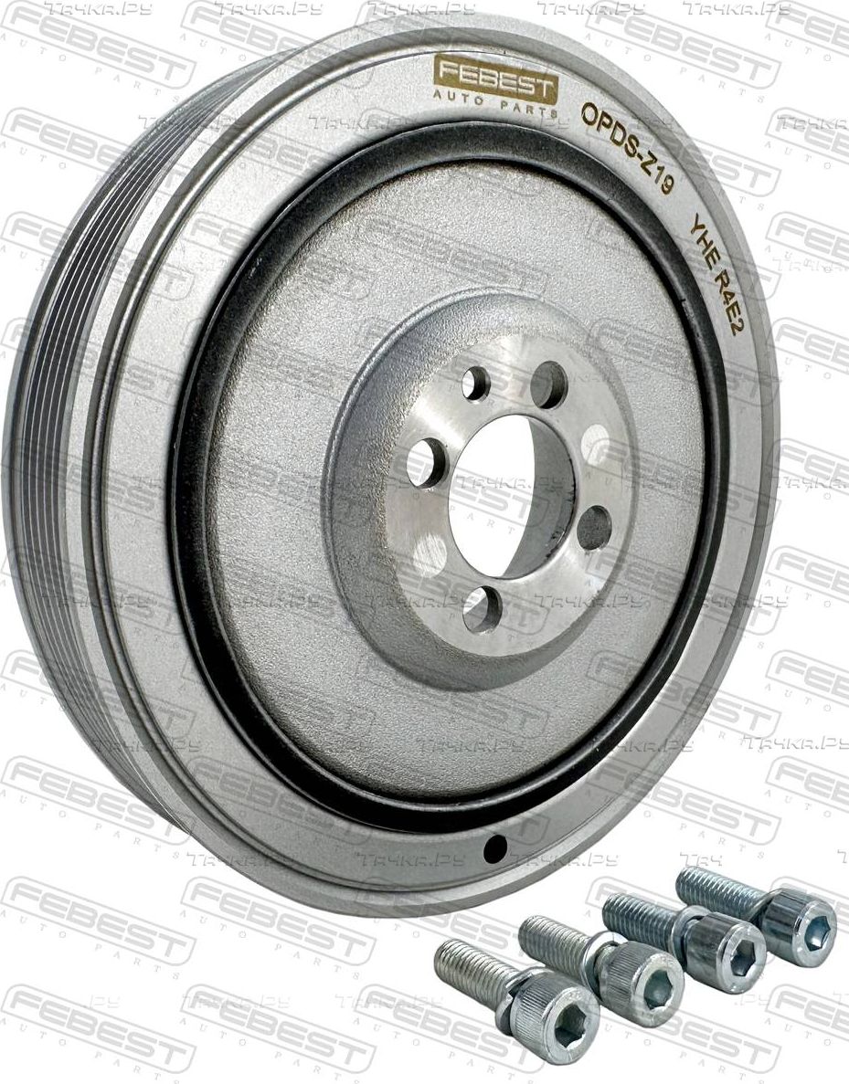 Шкив коленвала Febest для Fiat Grande Punto 2005-2015. Артикул OPDS-Z19
