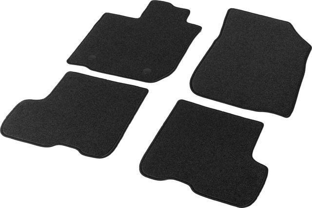 Коврики текстильные AutoFlex Standard в салон для Renault Duster (Рено Дастер) I поколение рестайлинг (передний и полный привод) 2015-2021 Графит. Артикул 4470101