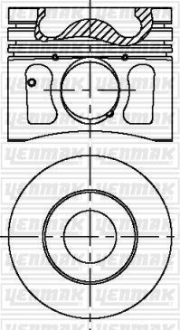 Поршень Yenmak для Jaguar X-Type I 2005-2009. Артикул 31-04034-000