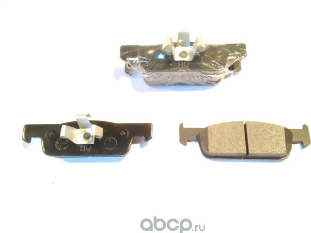 КОЛОДКИ ТОРМОЗНЫЕ ДИСКОВЫЕ ПЕРЕДНИЕ КОМПЛЕКТ HQ4 (H&Q). Артикул HQ410602581R