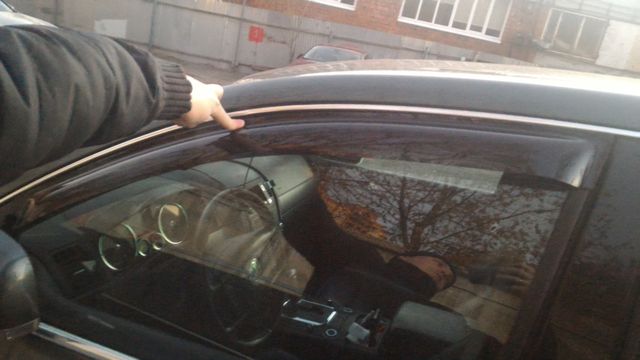 Дефлекторы SIM для окон Volkswagen Touareg I 2003-2006. Артикул SVOTOU0332