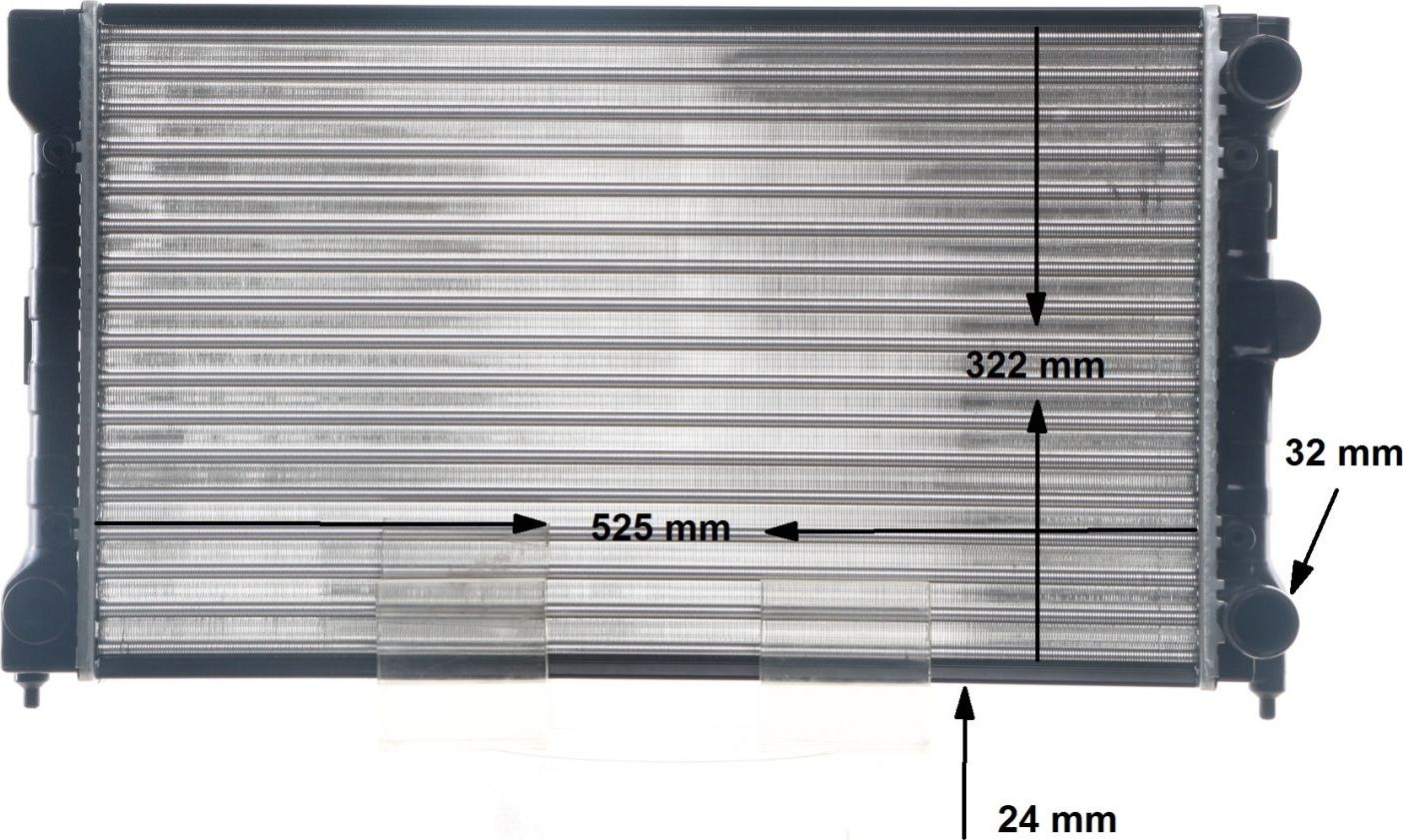 Радиатор охлаждения двигателя Mahle Behr. Артикул CR 1532 000S