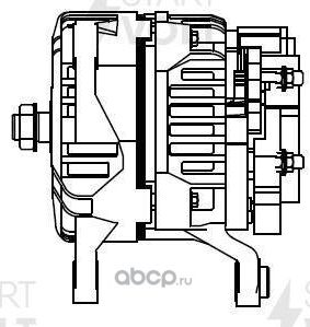 Генератор StartVOLT. Артикул LG 1688