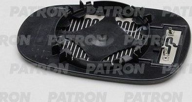 Зеркальное стекло бокового зеркала Patron левое для Renault Modus I 2004-2012. Артикул PMG0801G03