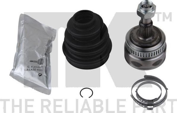 Шрус наружный (граната) NK для Mercedes-Benz A-Класс I (W168) 1997-2004. Артикул 513317