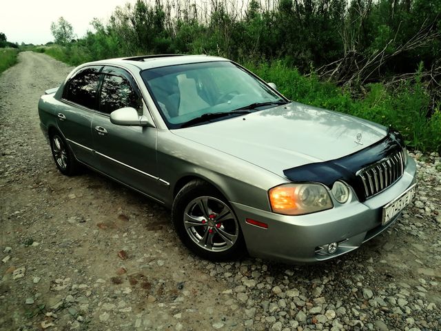 Дефлектор Vip-Tuning для капота Kia Optima I 2002-2005. Артикул KA18