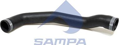 Патрубок радиатора (системы охлаждения) Sampa. Артикул 040.364