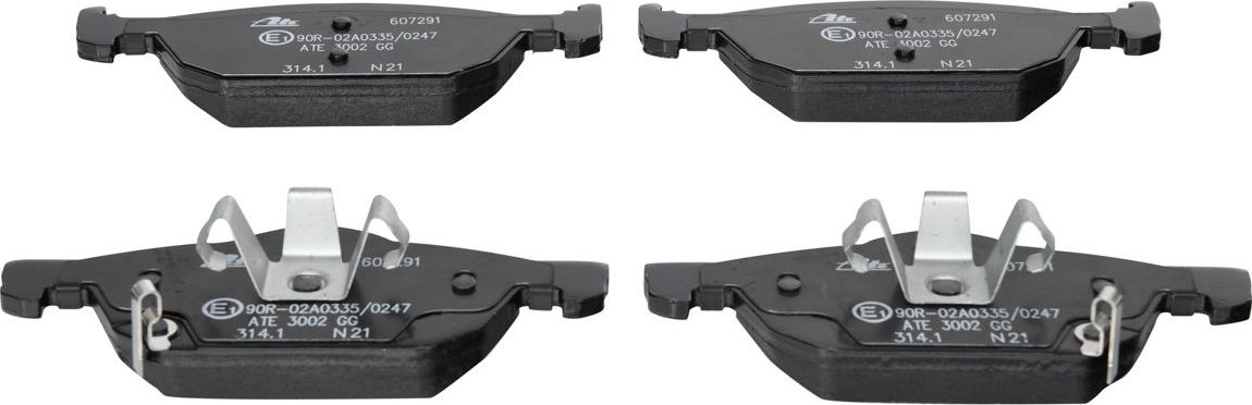Тормозные колодки ATE. Артикул 13.0460-7291.2