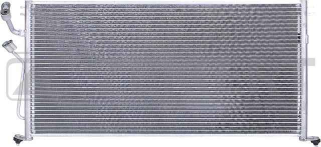 Радиатор кондиционера (конденсатор) Zekkert (алюминий) для Mitsubishi Lancer IX 2001-2007. Артикул MK-3050