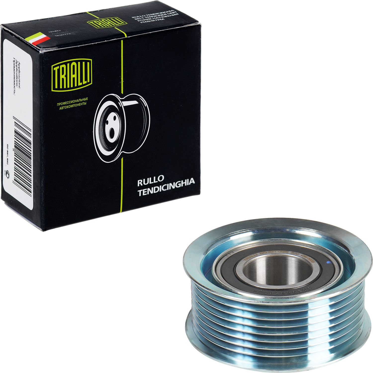 Натяжной ролик (натяжитель) приводного клинового зубчатого ремня Trialli. Артикул CM 5635