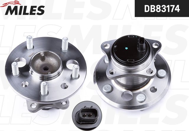 Ступица колеса с интегрированным подшипником Miles. Артикул DB83174