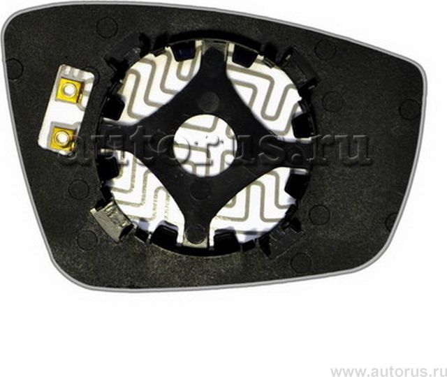Зеркальный элемент L асферический с обогревом VOLKSWAGEN Polo V (09-15) (L. Asf. Cr. 12V.) ERGON 93640906. Артикул 93640906