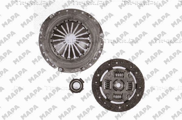 Сцепление (комплект) Mapa для Fiat Panda II 2003-2012. Артикул 003180300