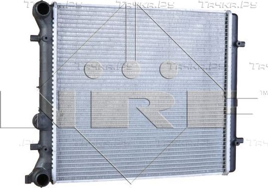 Радиатор охлаждения двигателя NRF (алюминий) для SEAT Toledo II 1998-2004. Артикул 509530A