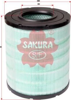 Воздушный фильтр Sakura. Артикул A-26530