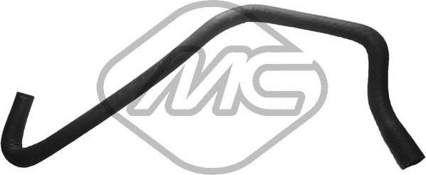 Патрубок системы охлаждения (радиатора) Metalcaucho. Артикул 07672