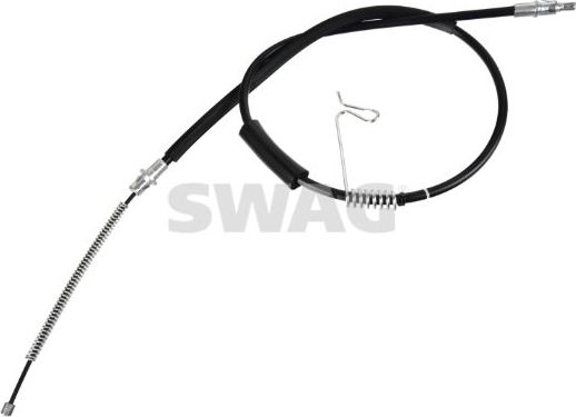 Трос ручника (тросик ручного тормоза) SWAG. Артикул 33 10 3767