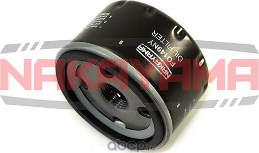 Фильтр масляный DACIA LOGAN, SANDERO 1.4L/1.5DCI 04-, NISSAN QASHQAI 06-13, RENA (Nakayama). Артикул FO149NY