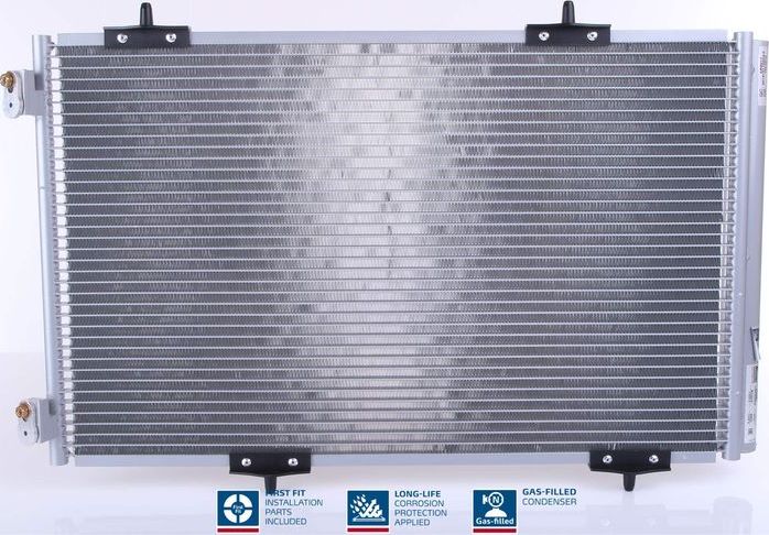 Радиатор кондиционера (конденсатор) Nissens (алюминий). Артикул 940333