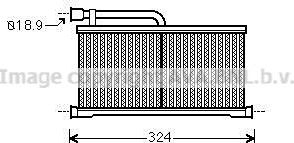 Радиатор отопителя (печки) AVA для Audi A6 allroad II (C6) 2006-2011. Артикул AIA6296